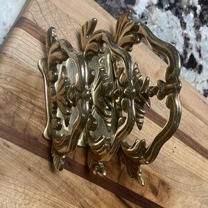 Elegant Brass 3-slot napkin/letter holder